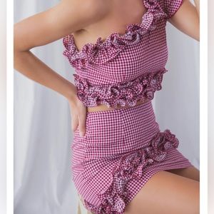 Lovers and friends gingham set